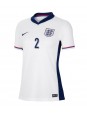 Billige England Kyle Walker #2 Hjemmedrakt Dame EM 2024 Kortermet